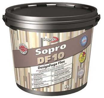 sopro Vloer- en wandtegel Voegmortel Sopro DF 10 Flexibel bahamabeige nr. 34 1kg Beige SOP5037 Bahamabeige (Bruin)