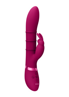 Sora - Up Down Stimulerende Ringen, Vibrerende G-Spot Rabbit - Roze