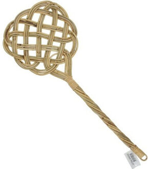 Sorbo Mattenklopper van hout / rotan - 73 x 26 cm - Schoonmaakartikelen