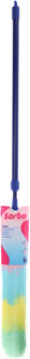 Sorbo Plumeau - multikleur - kunststof - 115 cm - met telescoopsteel