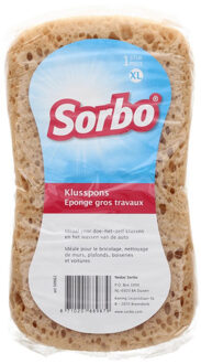 Sorbo Schoonmaakspons - grote - viscose autospons - 17 x11 cm