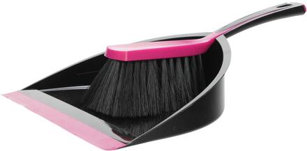 Sorbo veeggarnituur groot zwart roze