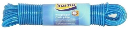 Sorbo waslijndraad / waslijn staal - 20 meter - drooglijn voor wasgoed