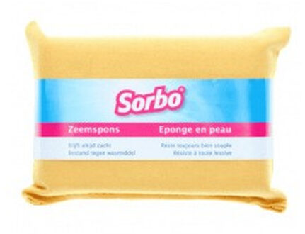 Sorbo Zeemspons - ramen/huishoud - 11 x 7 x 3 cm - zemen - zeemsponzen