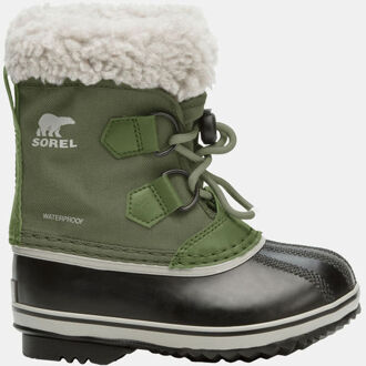 Sorel Childrens Yoot Pac™ Nylon Wp Snowboot Junior Groen - UK 10jnr