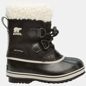 Sorel Snowboots - Maat 28 - Unisex - zwart/wit