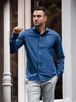 Sorona Overhemd Denim Blauw - 38,40,41