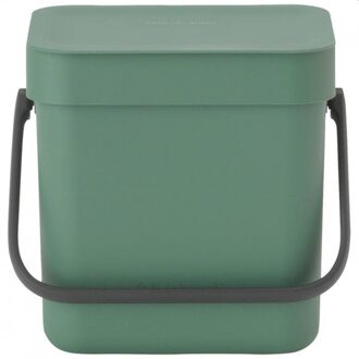 Sort & Go Afvalbakje 3 Liter - Fir Green Groen