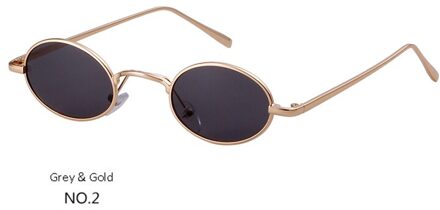 Sorvino Skinny Steampunk Ovale Zonnebril Vrouwen Vintage Kleine Stoom Punk Bril Gold Tiny Zonnebril Tinten SN229 C2