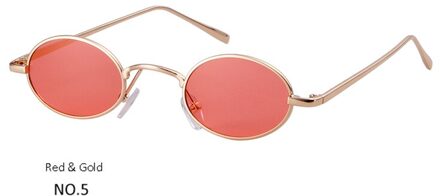 Sorvino Skinny Steampunk Ovale Zonnebril Vrouwen Vintage Kleine Stoom Punk Bril Gold Tiny Zonnebril Tinten SN229 C5