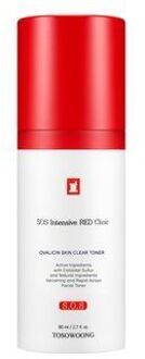 SOS Intensive Red Clinic Ovalicin Skin Clear Toner 100ml 100ml