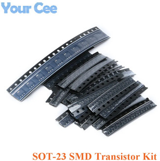 SOT-23 SMD Transistor Kit For S9013 S9014 S9015 S9018 MMBT3904 MMBT3906 A92 C1815 A1015 Samples KIT 18 kinds*10 pcs=180pcs