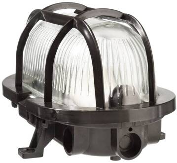 Sotano Retro vochtbestendige lamp, zwart, 19 x 12 cm, IP44