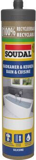 Soudal Badkamer & Keuken Voegkit Koker Transparant 270ml