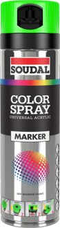 Soudal Color Marker Spray 500 ml | fluo green - 155990