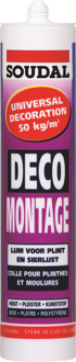 Soudal Deco Montagelijm op waterbasis - 111920