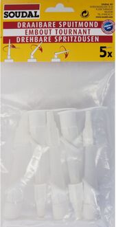 Soudal Draaibare Spuitmond 5 Stuks