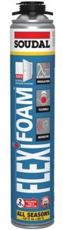 Soudal Flexifoam Gun | Elastisch PU Schuim | Blauw | 750 ml - 117472