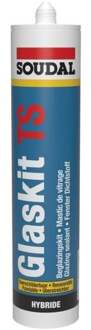 Soudal Glaskit TS - 310 ml - Bruin