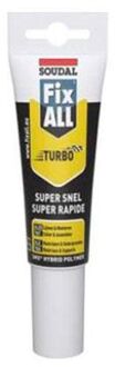 Soudal lijm 'Fix All Turbo' wit 125 ml