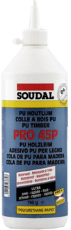 Soudal PRO 45P - snelle houtlijm 750gr. - 108765