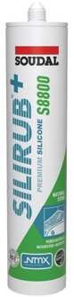 Soudal Silirub+ S8800 | Natuursteen | Siliconenkit | Helderbeige | 300 ml - 120988