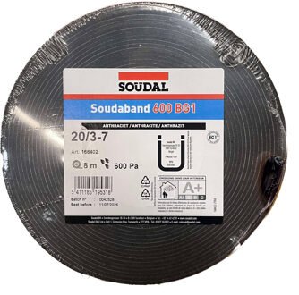 Soudal SOUDABAND 600 BG1 20/2-4 Anthracite (10m) - 168403