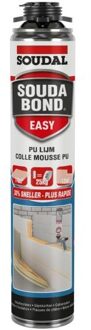 Soudal Soudabond Easy Schroefdraad | PU Schuim | Oranje | 750 ml - 121734