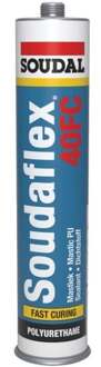 Soudal Soudaflex 40 FC | Lijmkit | Zwart | 310 ml - 102643
