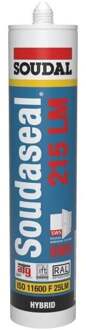 Soudal Soudaseal 215 LM Dilatatie | Gevelkit | Bruin | 290 ml - 107302