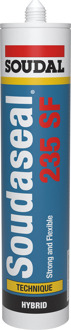 Soudal Soudaseal 235SF | MS Polymeer lijm- en voegkit | 290 ml | Wit - 101637