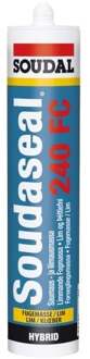 Soudal Soudaseal 240 FC | Lijmkit | Zwart | 290 ml - 104925