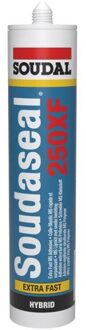 Soudal Soudaseal 250 XF | Lijmkit | Zwart | 290 ml - 114120