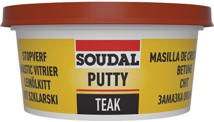 Soudal Stopverf Teak 500g