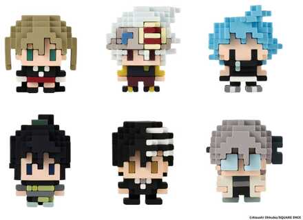 Soul Eater BuilDot Mini Figures Akatans Piapro Characters Blind Box Assortment (6)