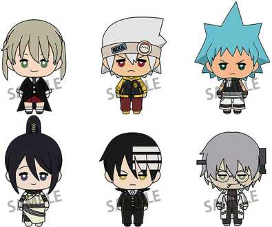 Soul Eater Nyokinto Mascot PVC Figures 5 cm Assortment (6)