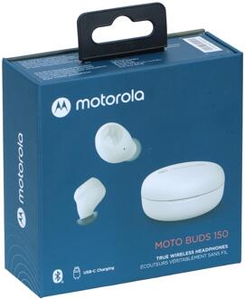 Sound Draadloze Oordopjes - MOTO BUDS 150 - Waterbestendig - 18-Uur Afspeeltijd - Wit