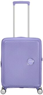 Soundbox Spinner 55 Expandable lavender handbagage koffer Paars - H 55 x B 40 x D 20 cm