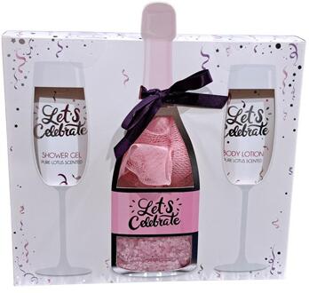 Source Balance Bad giftset Celebrate Champagne fles