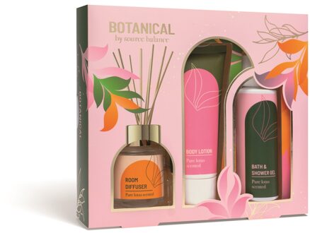 Source Balance Botanicals bad giftset box diffuser