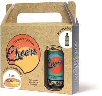Source Balance Cheers bad giftset met onderzetter