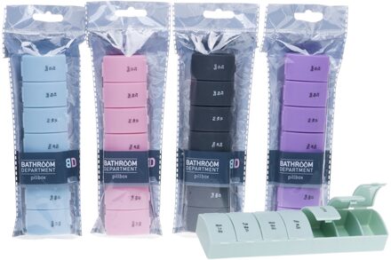 Source Balance Pillendoos mat kunstof 7-daags verschillende