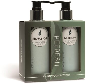 Source Balance Refresh bad giftset met pompflessen