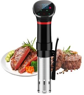 Sous Vide Machine Immersion Circulator 1100 Watts LCD Digital Display Accurate Temperature and Time Control Waterproof Sous Vide Precision Cooker