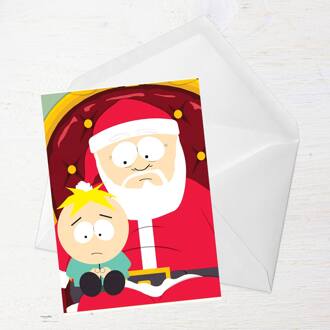 South Park Butters & Santa Greetings Card - Giant Card