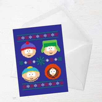 South Park Christmas Characters Greetings Card - Standard Card