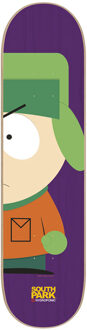 South Park Collab Kyle 8.25 Skateboard Deck 8.25 Paars dessin