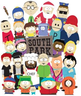 South Park Collective Unisex T-Shirt - White - XL Wit