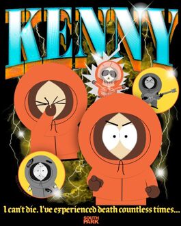 South Park Kenny Bootleg Unisex T-Shirt - Black - XXL Zwart