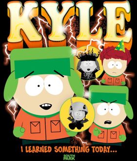 South Park Kyle Bootleg Unisex T-Shirt - Black - XS Zwart